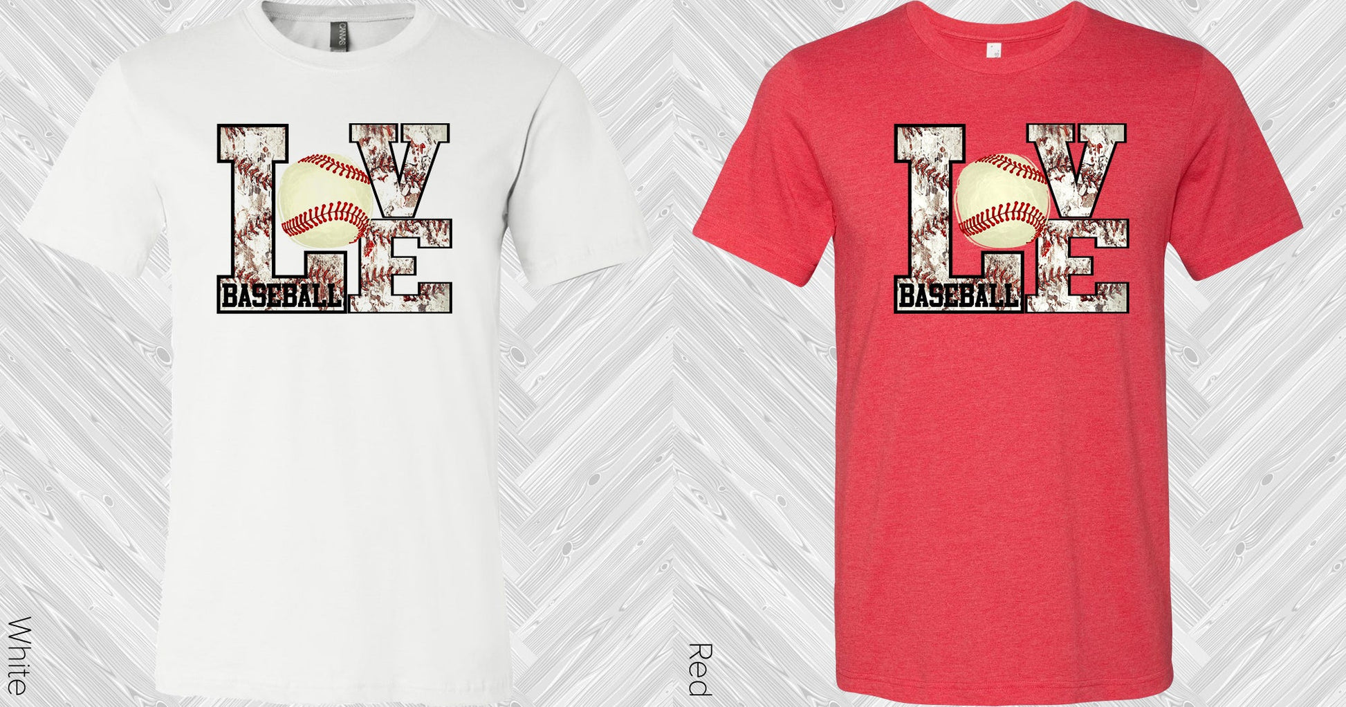 Love Baseball Graphic Tee Graphic Tee