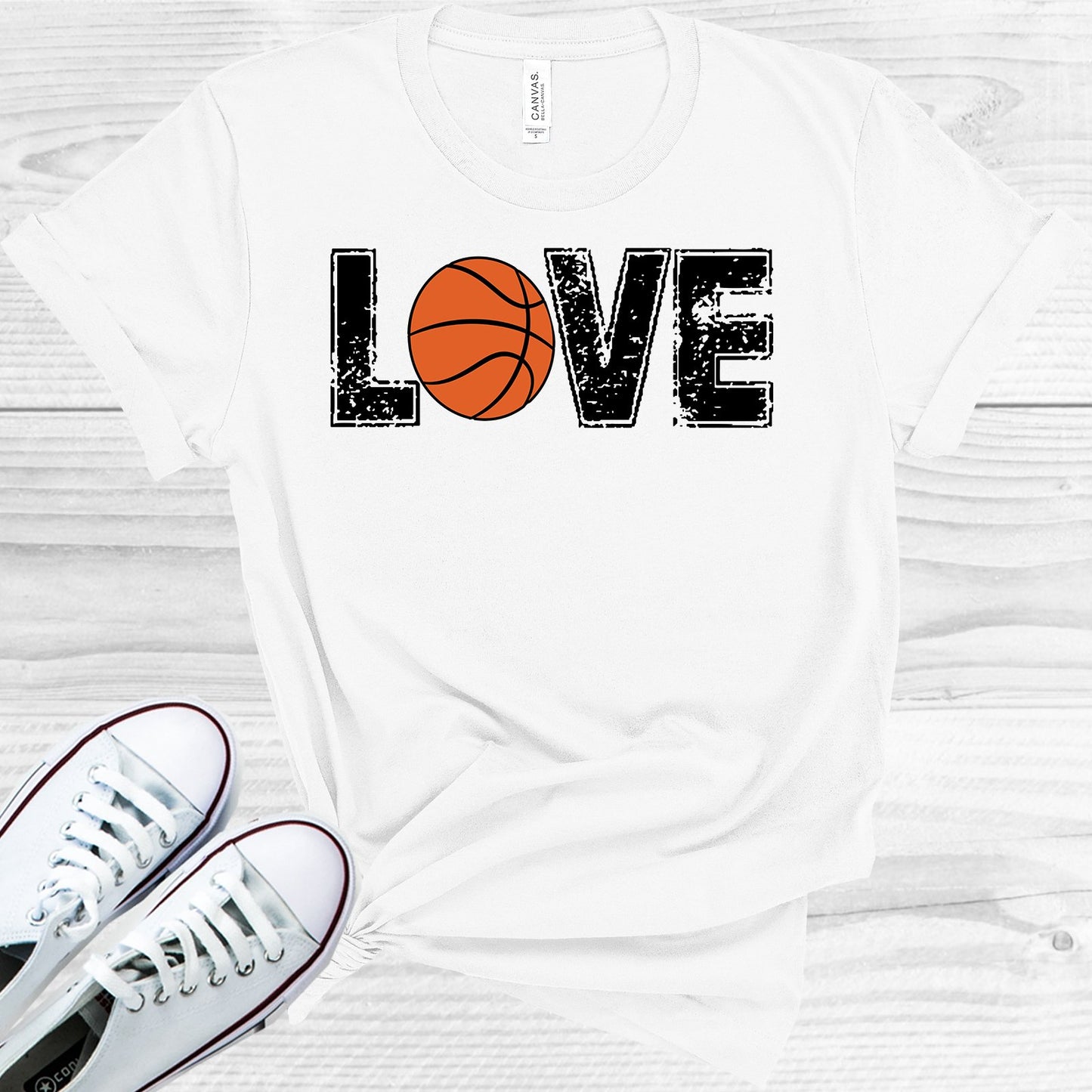 Love Basketball Graphic Tee Graphic Tee