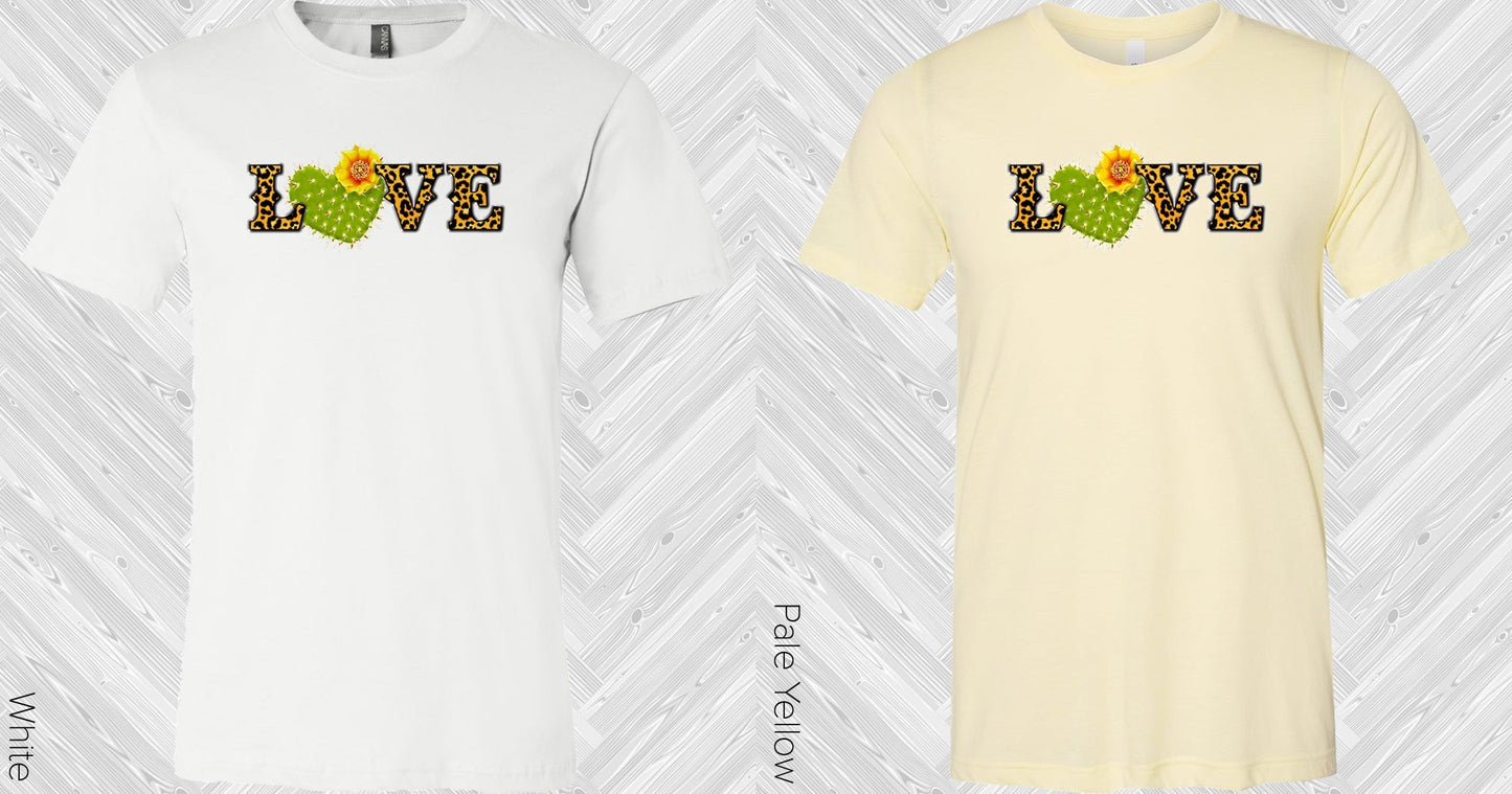 Love Cactus Graphic Tee Graphic Tee