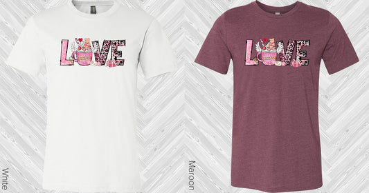 Love Coffee Graphic Tee Graphic Tee