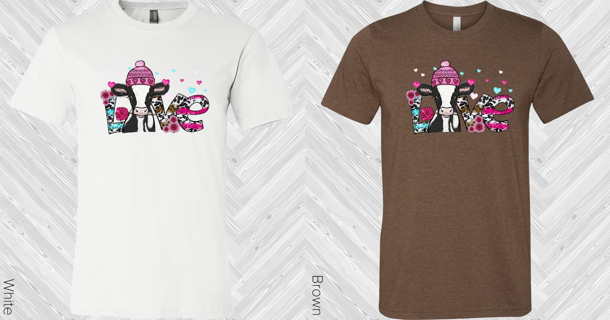 Love Cow Graphic Tee Graphic Tee