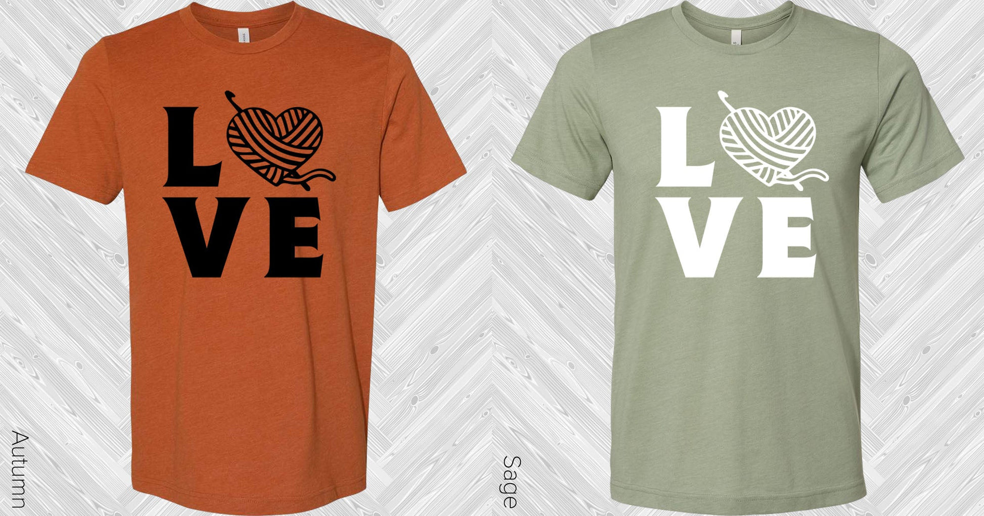 Love Crochet Graphic Tee Graphic Tee