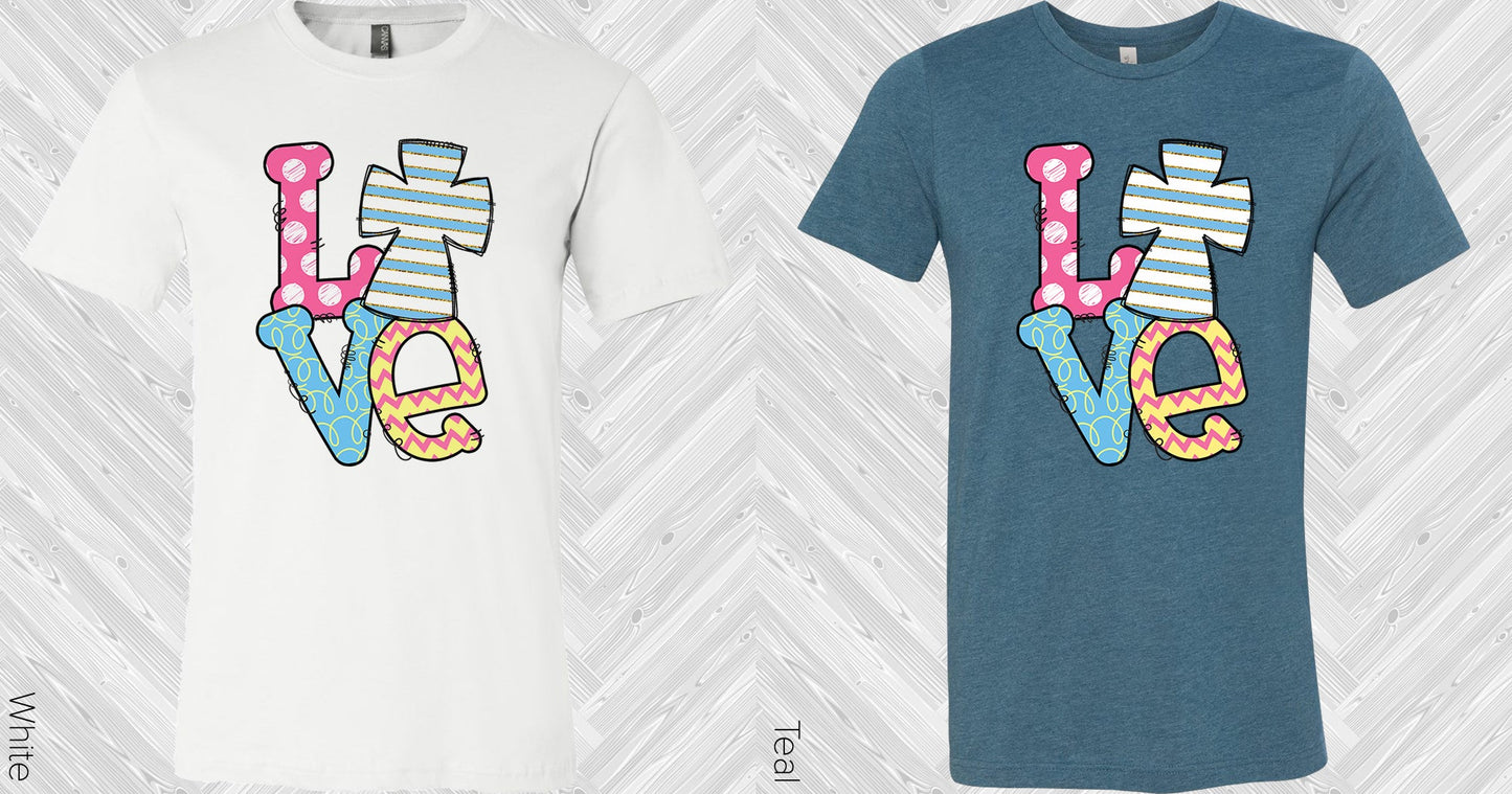 Love Cross Graphic Tee Graphic Tee