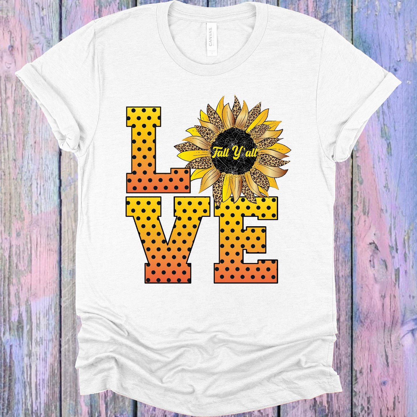 Love Fall Yall Graphic Tee Graphic Tee