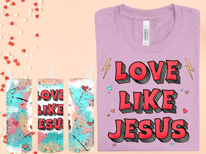 Love Like Jesus Graphic Tee Graphic Tee