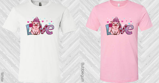 Love Pig Graphic Tee Graphic Tee