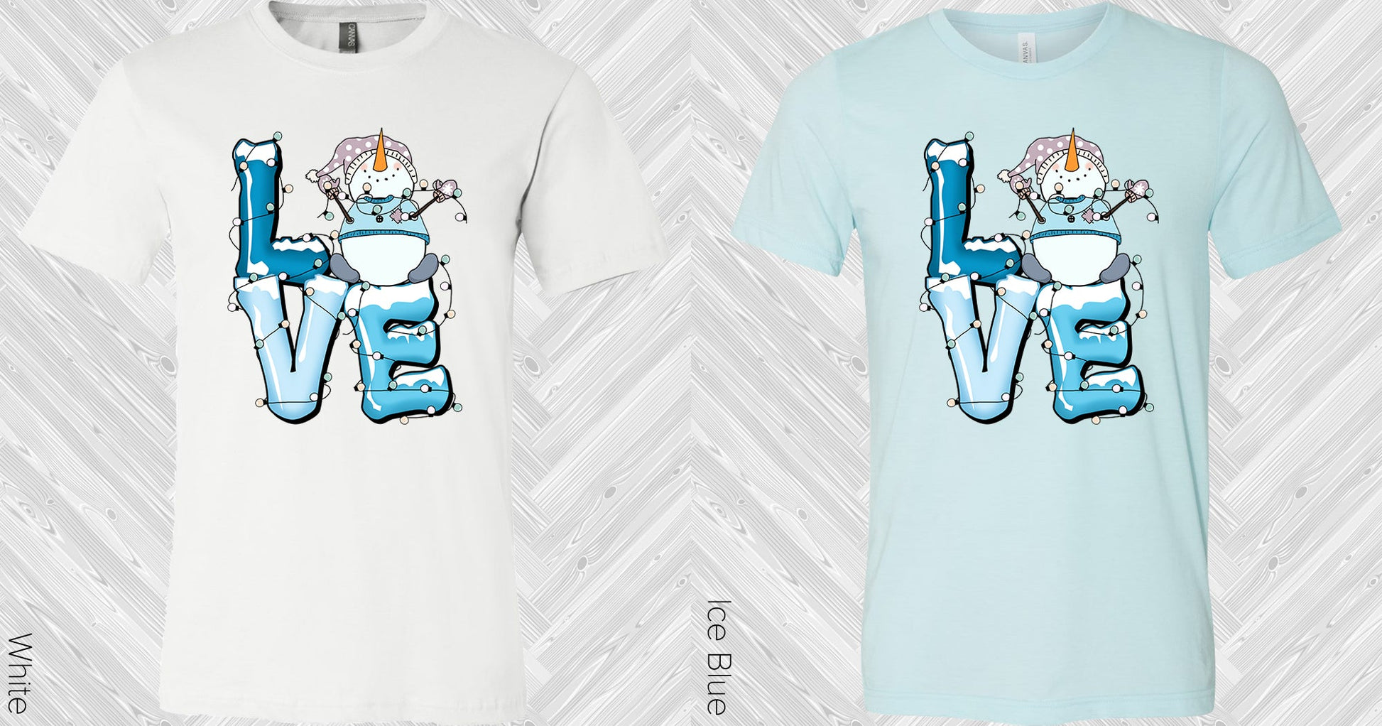 Love Winter Graphic Tee Graphic Tee