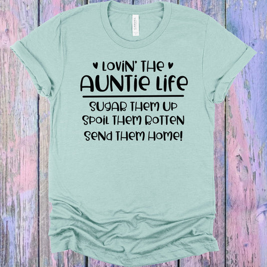 Lovin The Auntie Life Graphic Tee Graphic Tee