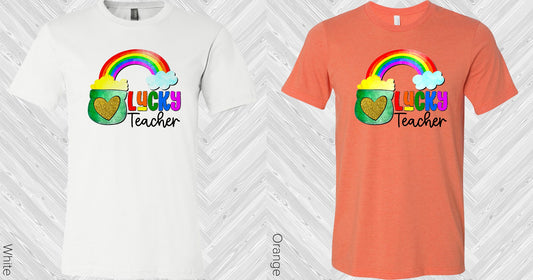 Lucky Teacher Graphic Tee Graphic Tee
