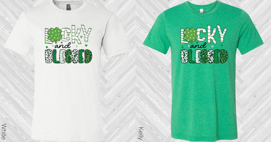 Lucky And Blessed Graphic Tee Graphic Tee