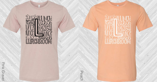 Lunchroom Subway Art Graphic Tee Graphic Tee