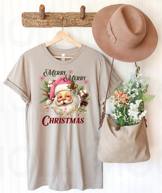 Merry Merry Christmas Graphic Tee