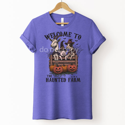 Welcome to the Haunted Farm Graphic Tee