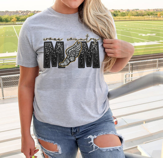 Cross Country Mom Graphic Tee