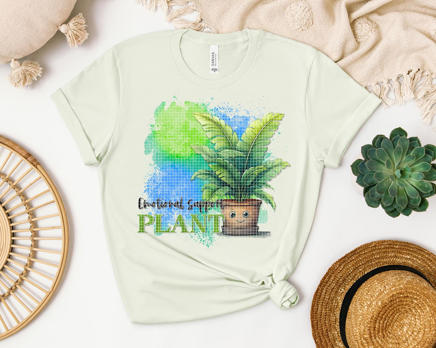 Emotional Support Plant Graphic Tee
