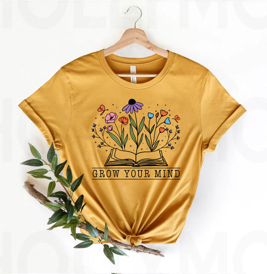 Grow Your Mind Graphic Tee