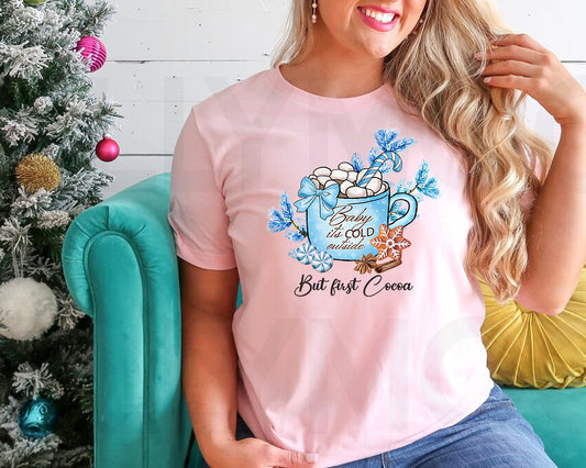 But First Cocoa Graphic Tee