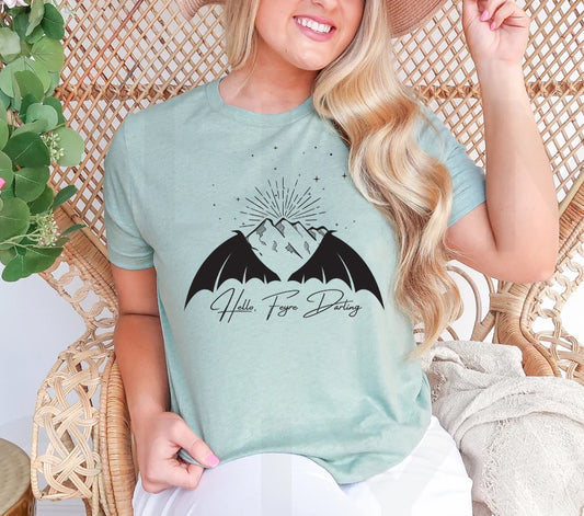 Hello Feyre Darling ACOTAR Graphic Tee