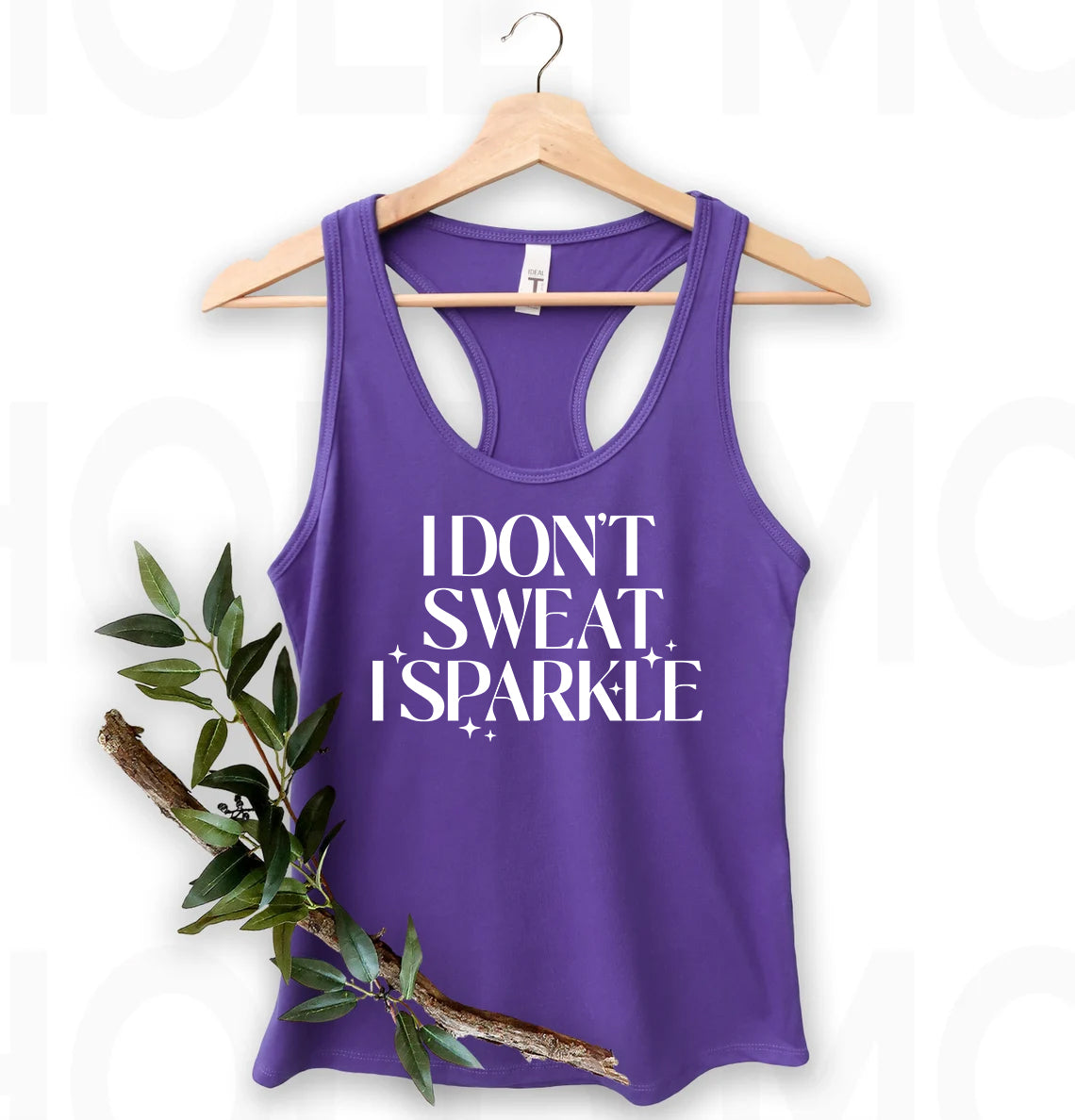 I Don't Sweat I Sparkle Graphic Tee