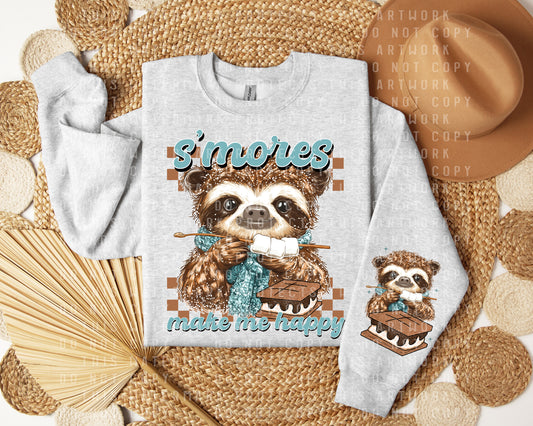 Smores Make Me Happy Graphic Tee