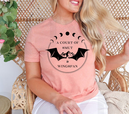 A Court of Smut & Wingspan ACOTAR Graphic Tee