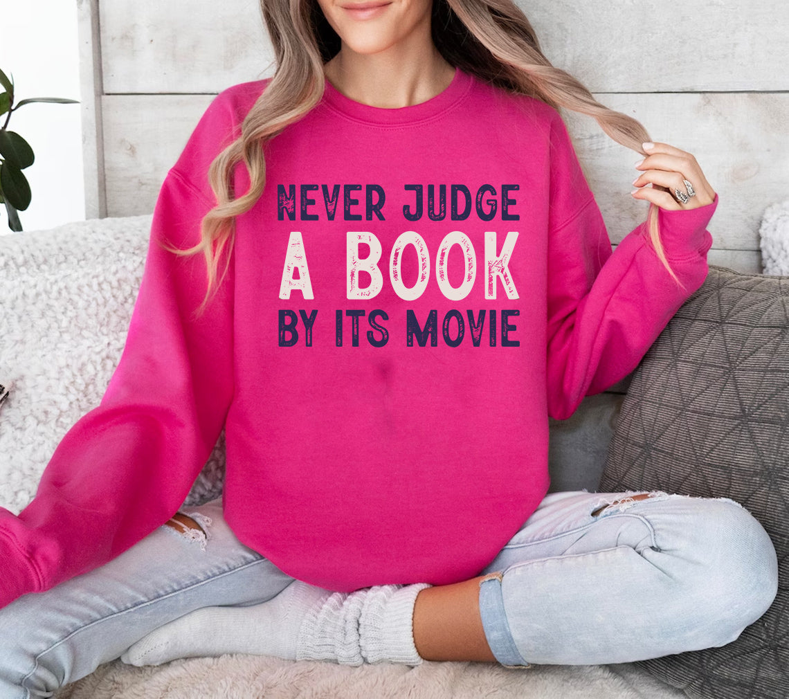 Never Judge a Book By It's Movie Graphic Tee