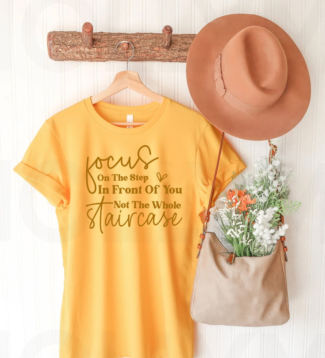 Focus on the Step in Front of You Graphic Tee