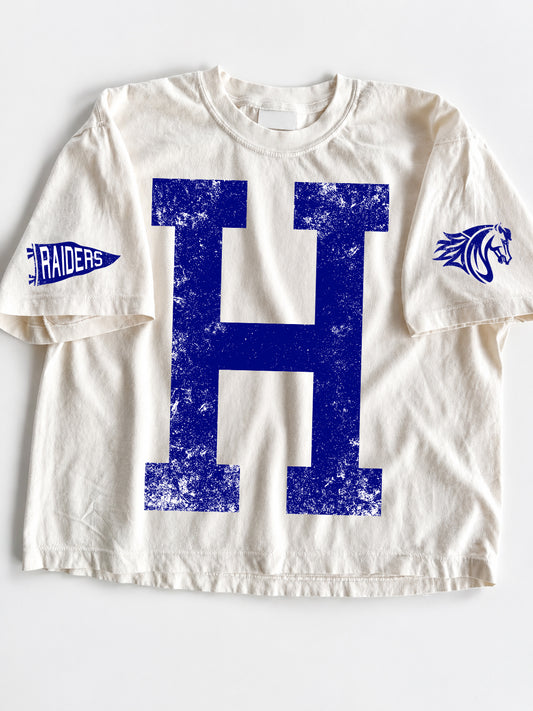 Distressed Team Graphic Tee