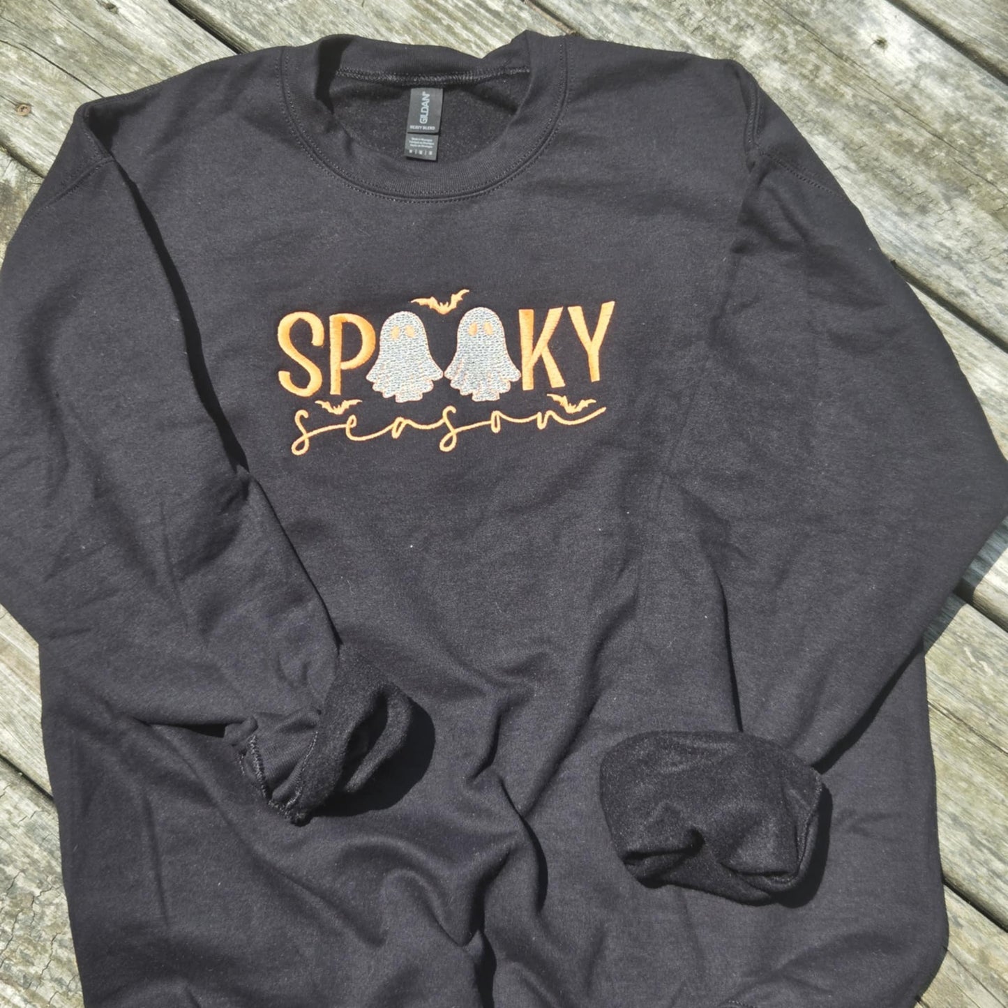 Spooky Season Embroidered Shirt