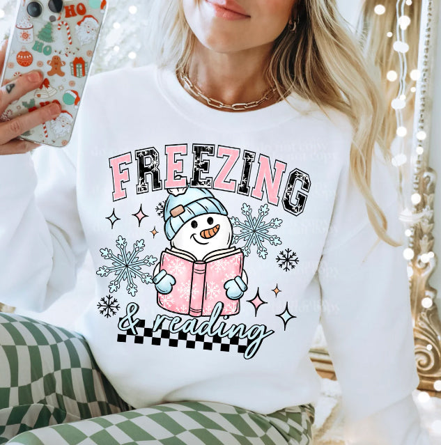 Freezing & Reading Graphic Tee