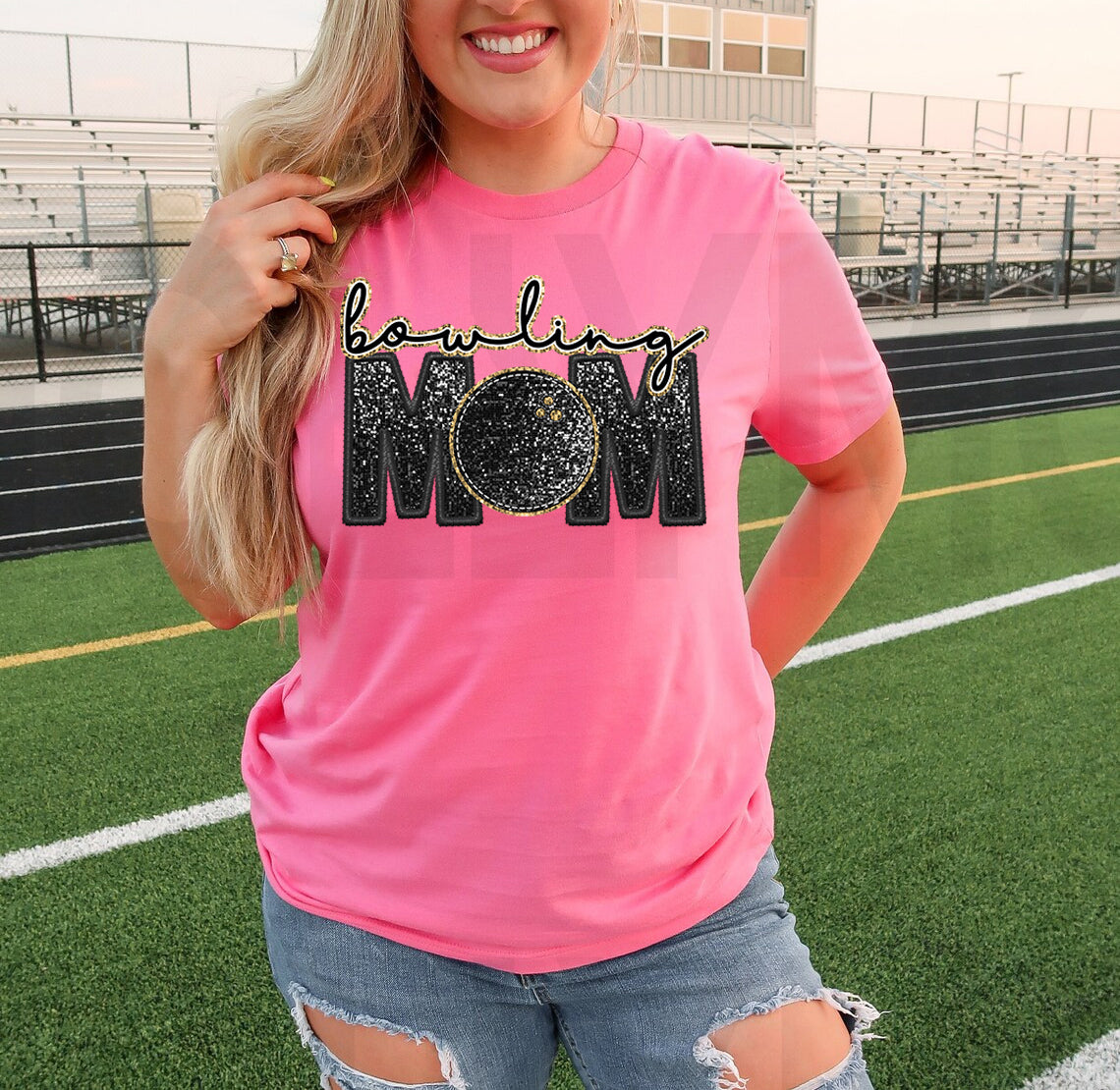 Bowling Mom Graphic Tee