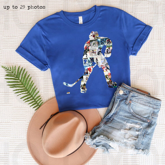 Hockey Photos Customized Graphic Tee