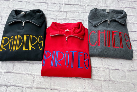 Team Embroidered Shirt