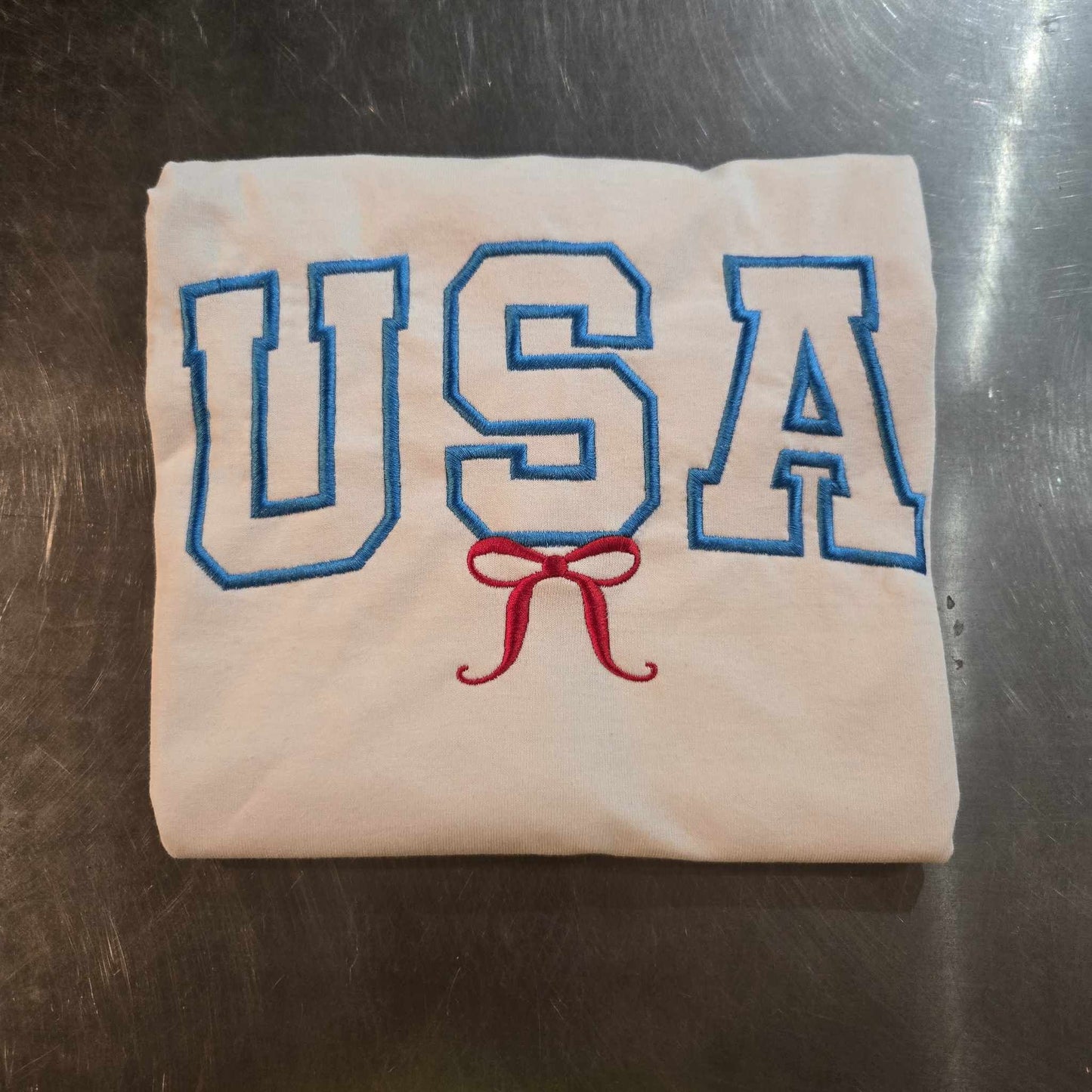 USA Coquette Embroidered Shirt