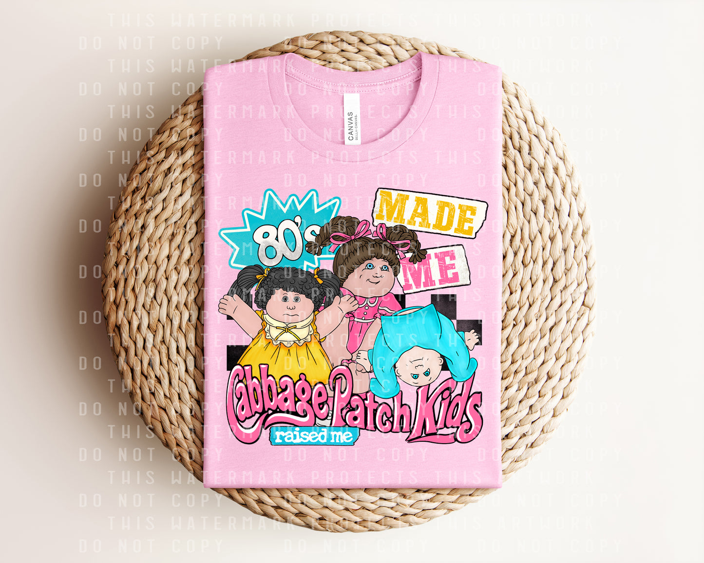 Cabbage Patch Kids Raised Me Graphic Tee