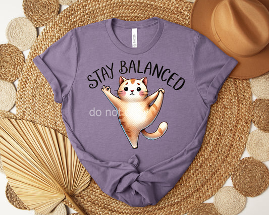 Stay Balanced Graphic Tee