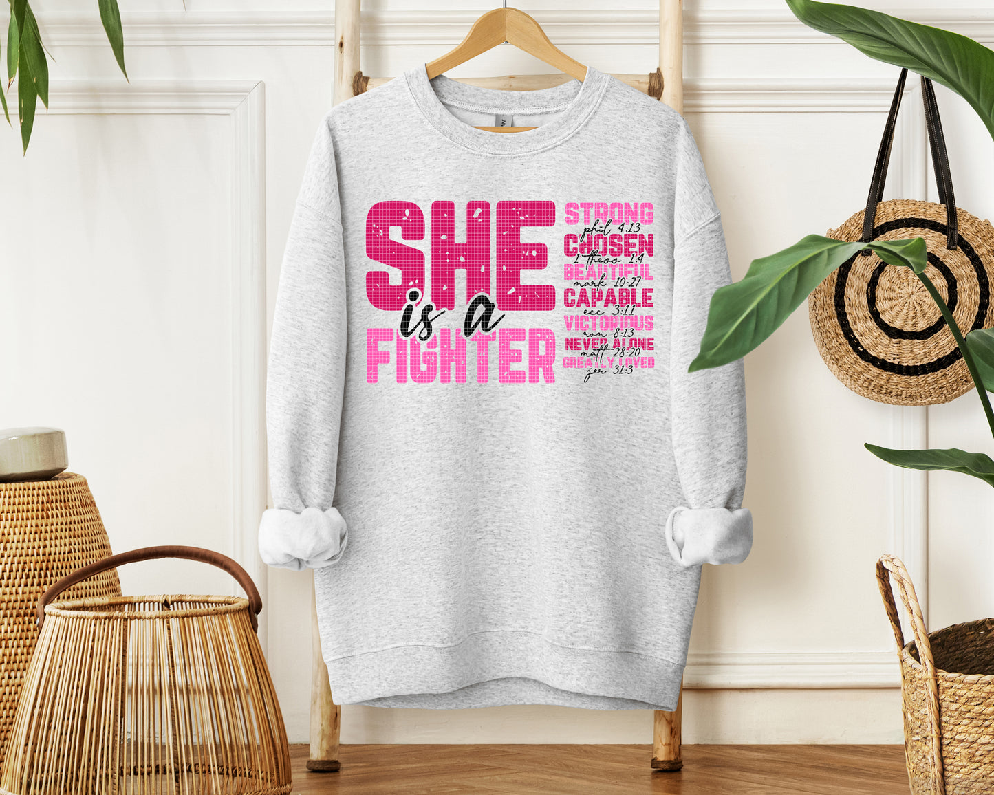 She is a Fighter Graphic Tee