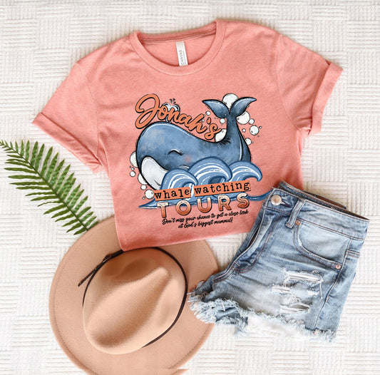 Jonah's Whale Watching Tours Graphic Tee