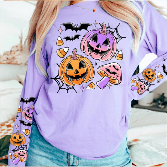 Cottagecore Pumpkins Graphic Tee