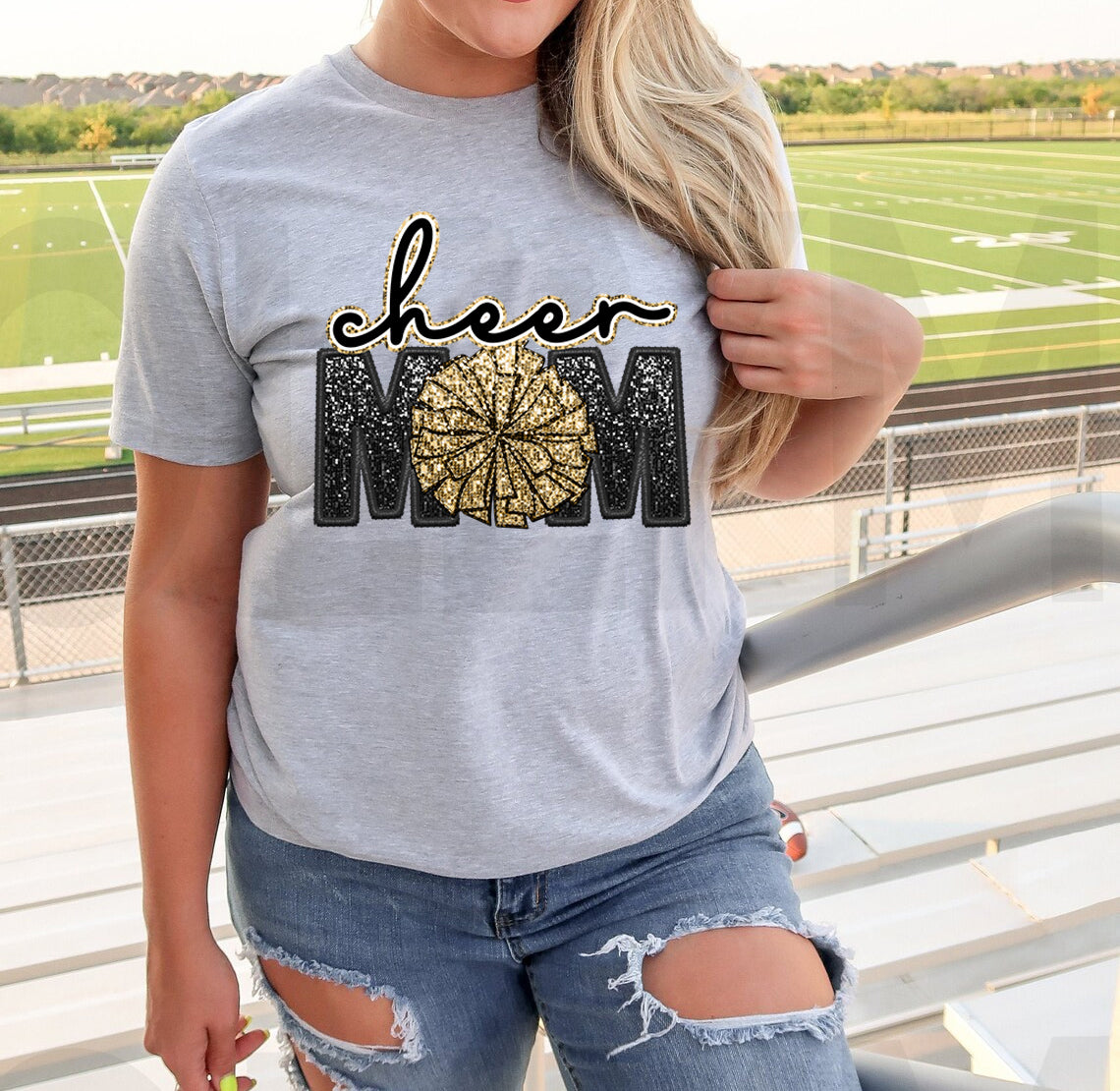 Cheer Mom Graphic Tee