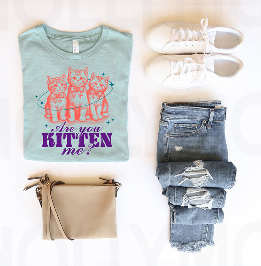 Are You Kitten Me Graphic Tee