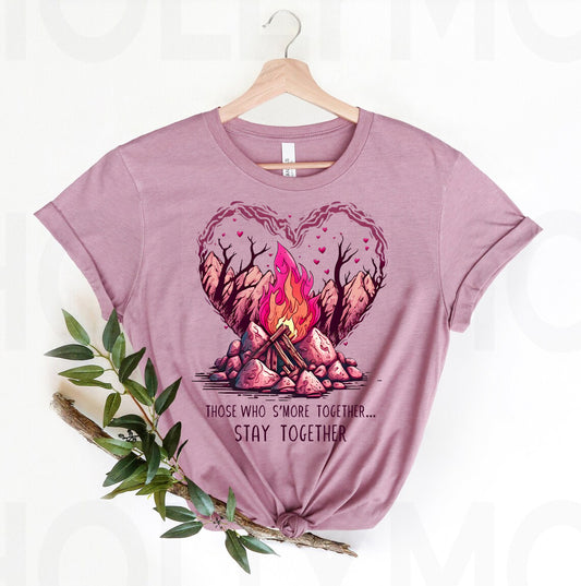 Those Who S'More Together Stay Together Graphic Tee
