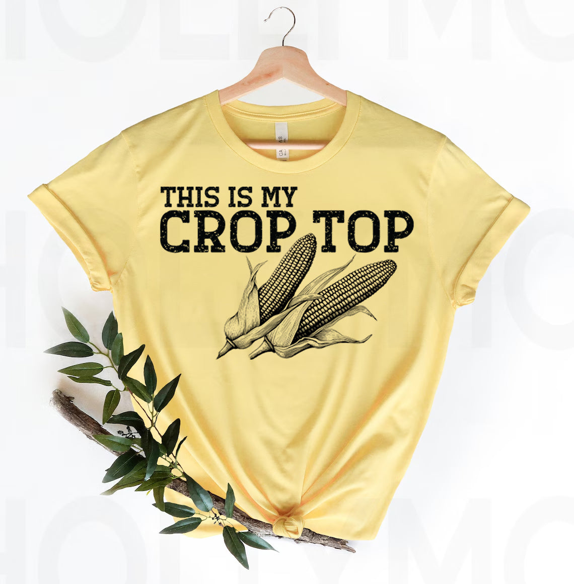 This is My Crop Top Graphic Tee