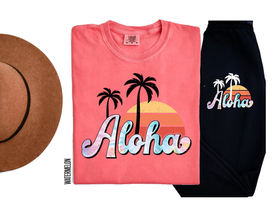 Aloha Graphic Tee Graphic Tee