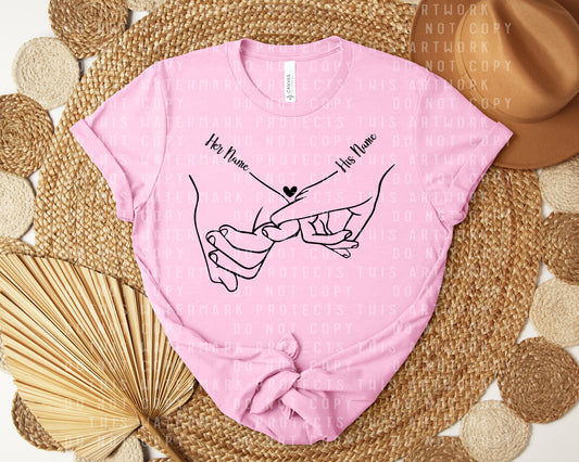 Holding Hands Graphic Tee