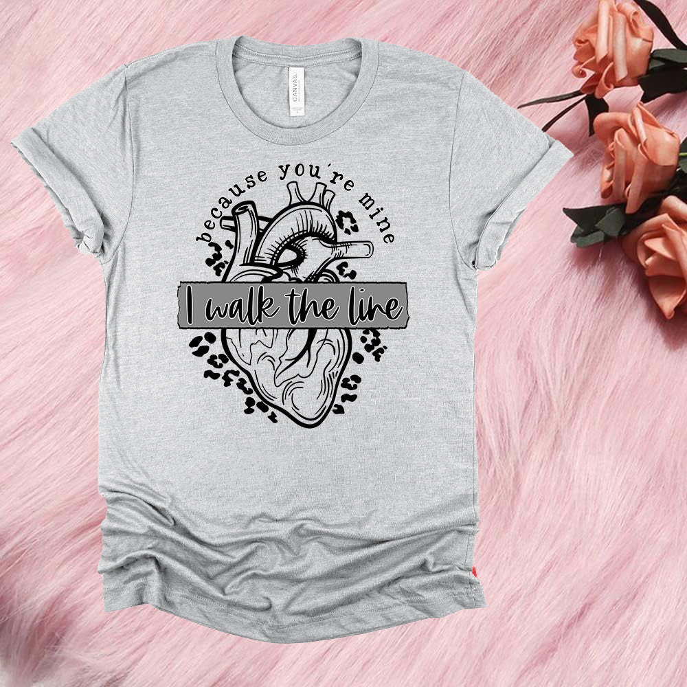 Because You're Mine I Walk the Line (Corrections) Graphic Tee