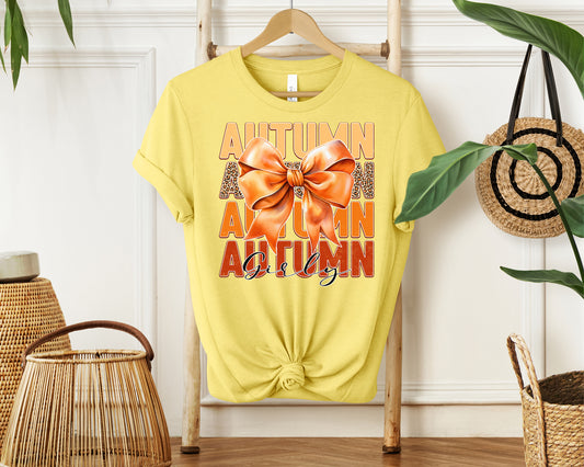 Autumn Girly Graphic Tee