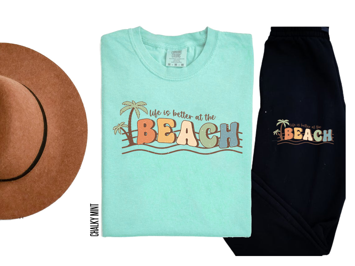 Life Is Better At The Beach Graphic Tee Graphic Tee