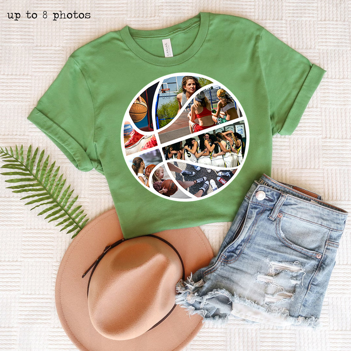 Basketball Photos Customized Graphic Tee