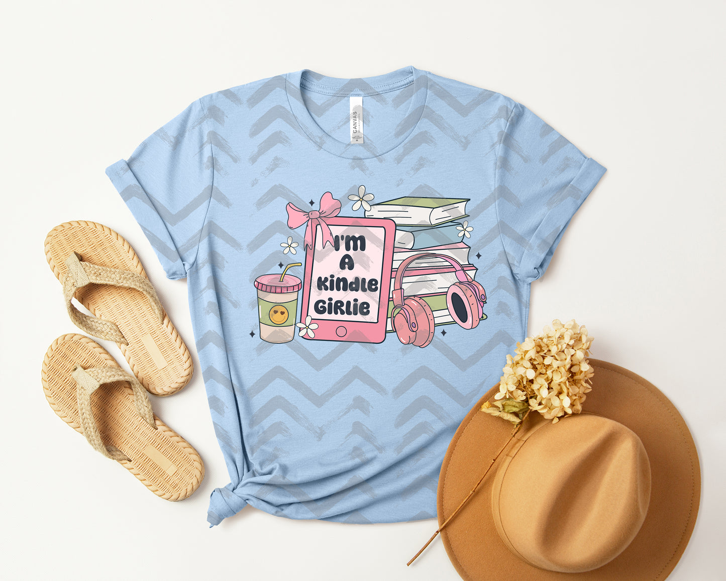 I'm a Kindle Girlie Graphic Tee